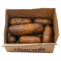 Fresh Ghana Yam 2 - 15 lb Box