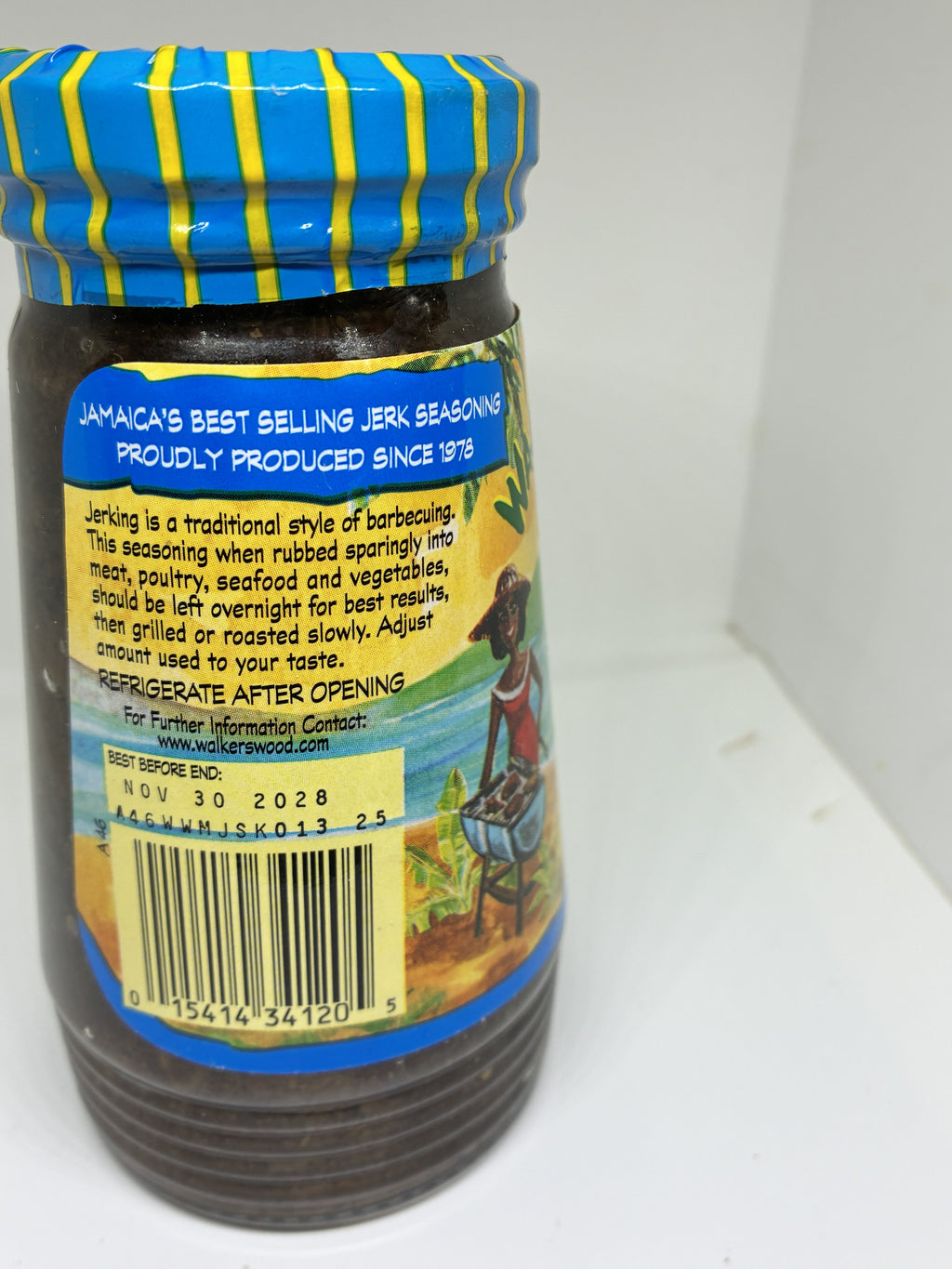 Walkerswood Mild Jamaican Jerk Seasoning |280g