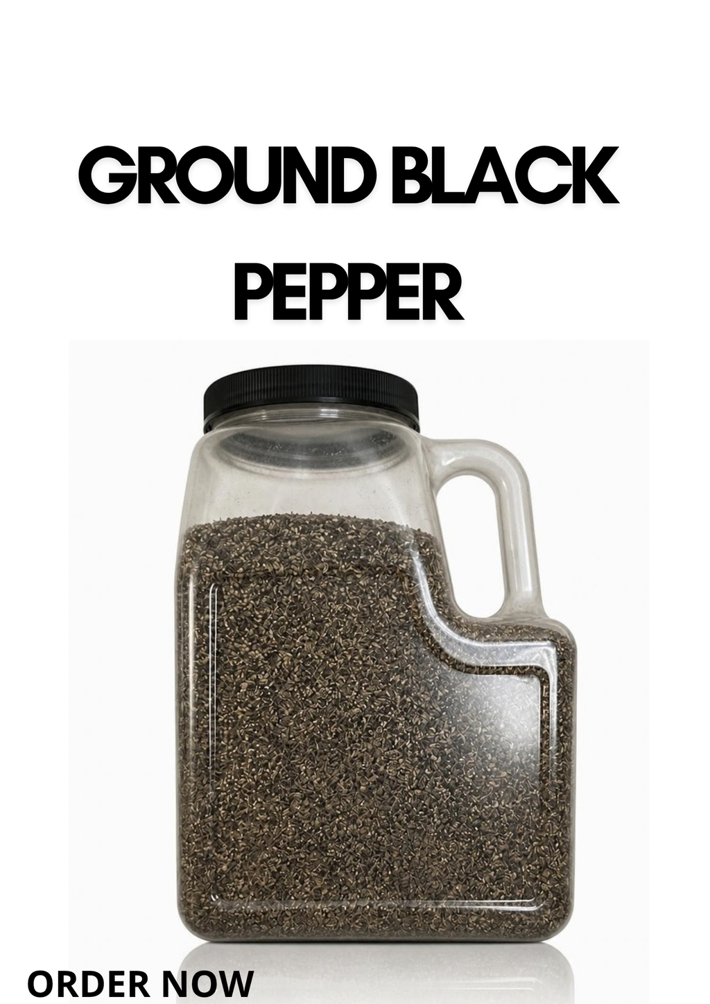 Ground Black Pepper | 5 lb | Bulk Pack