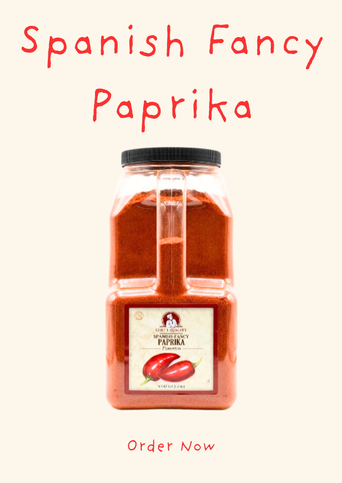 Spanish Fancy Paprika | 4 lb Bulk Pack