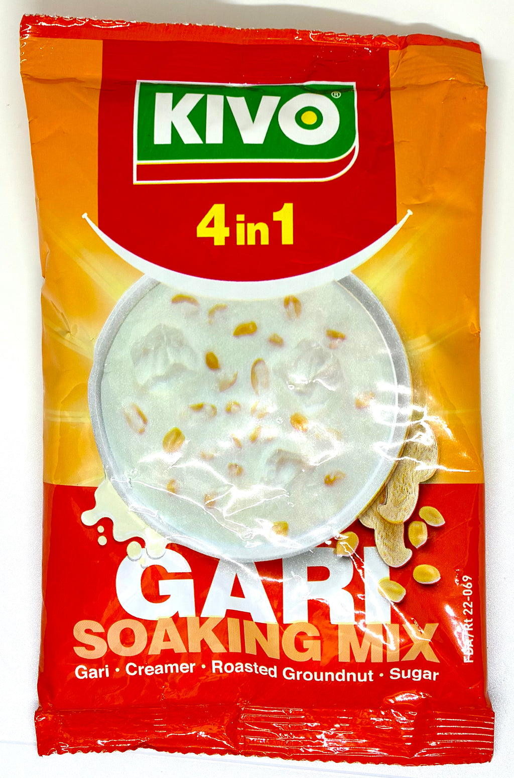 Kivo 4-in-1 Gari Soaking Mix – Groundnut