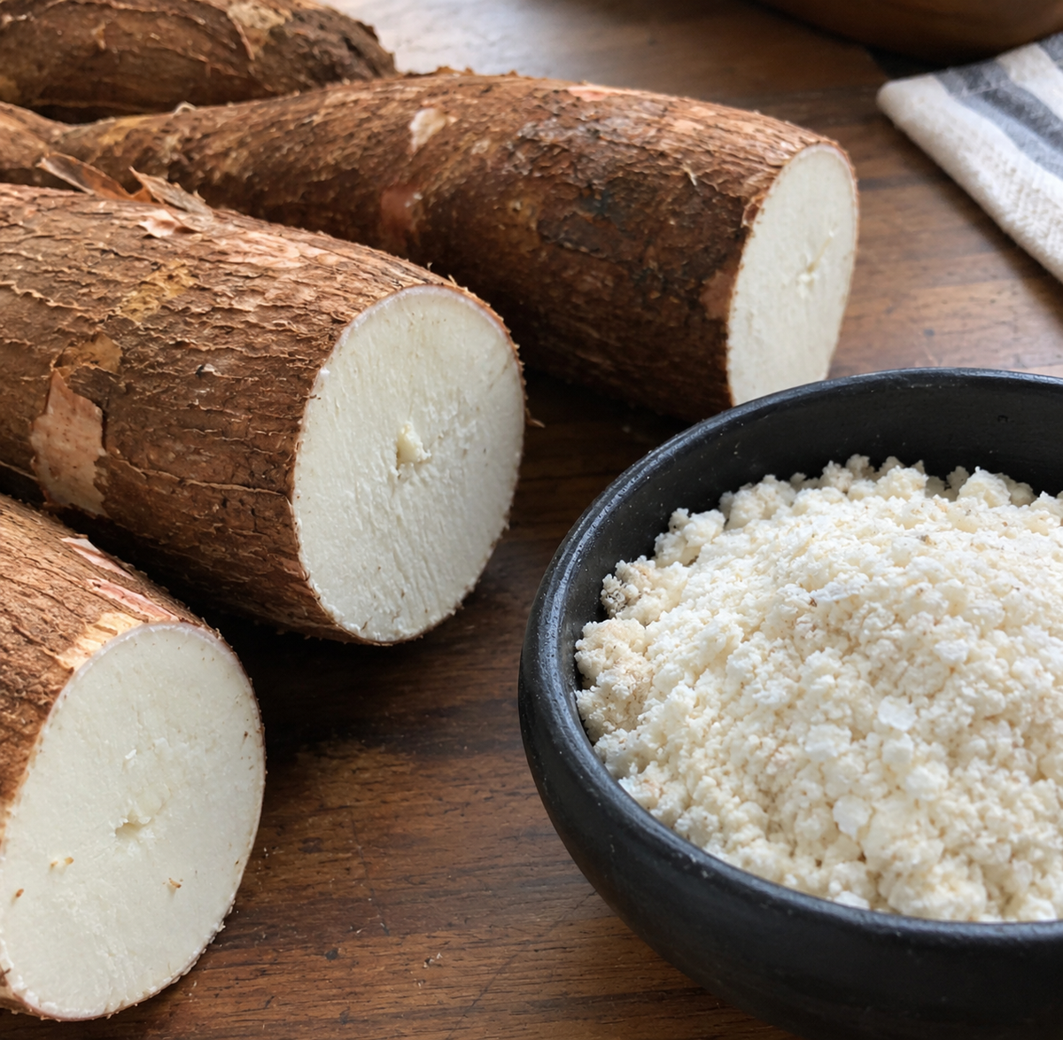 Dried Cassava (Tapioca) Flakes | Naturally Gluten-Free, Just One Ingredient
